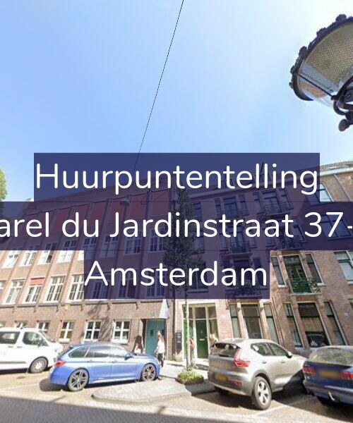 Foto gevel Huurpuntentelling voor Karel du Jardinstraat 37-2, Amsterdam