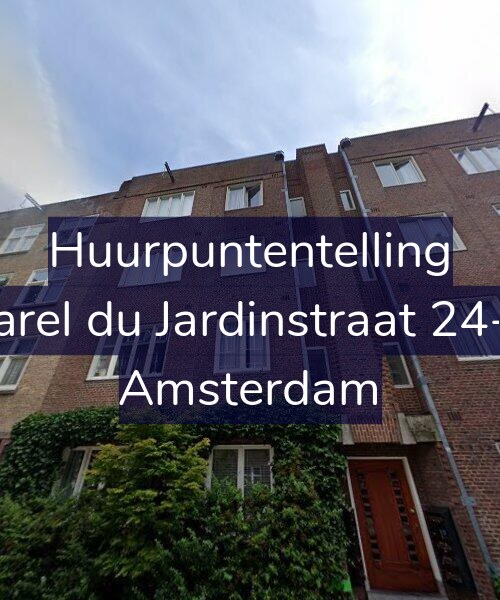 Foto gevel Huurpuntentelling voor Karel du Jardinstraat 24-2, Amsterdam