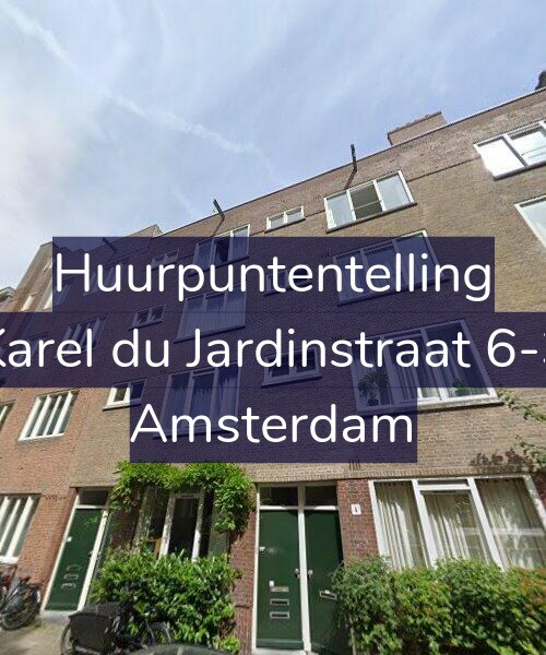 Foto gevel Huurpuntentelling voor Karel du Jardinstraat 6-3, Amsterdam