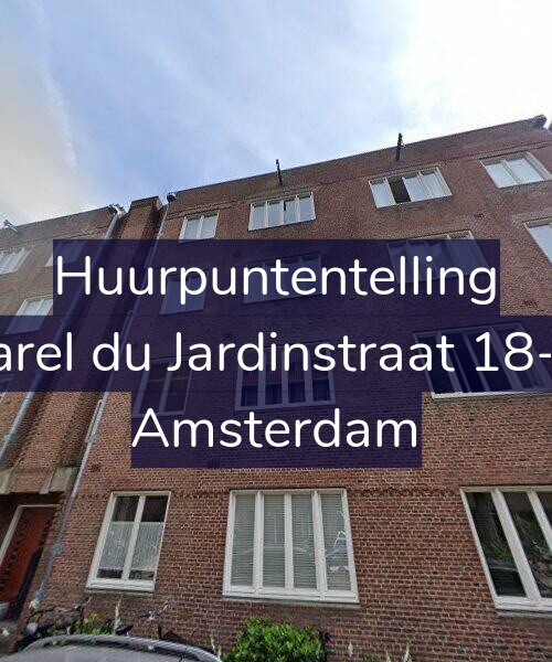 Foto gevel Huurpuntentelling voor Karel du Jardinstraat 18-H, Amsterdam
