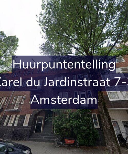 Foto gevel Huurpuntentelling voor Karel du Jardinstraat 7-3, Amsterdam