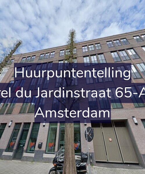 Foto gevel Huurpuntentelling voor Karel du Jardinstraat 65-A12, Amsterdam