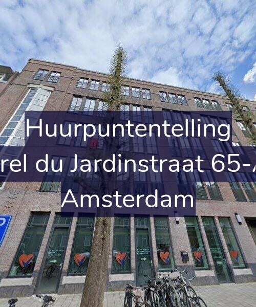 Foto gevel Huurpuntentelling voor Karel du Jardinstraat 65-A2, Amsterdam