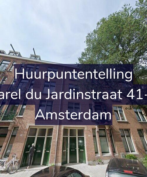 Foto gevel Huurpuntentelling voor Karel du Jardinstraat 41-1, Amsterdam