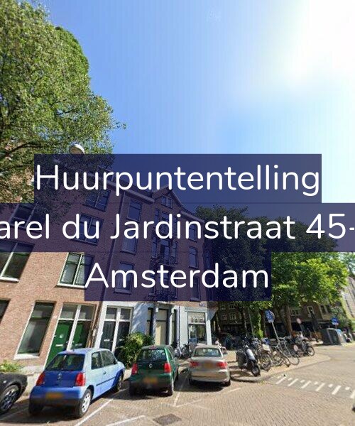 Foto gevel Huurpuntentelling voor Karel du Jardinstraat 45-2, Amsterdam