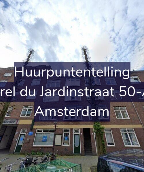 Foto gevel Huurpuntentelling voor Karel du Jardinstraat 50-A2, Amsterdam