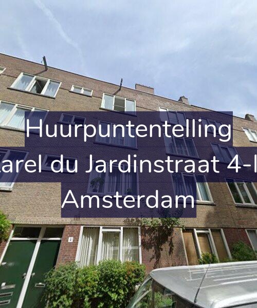 Foto gevel Huurpuntentelling voor Karel du Jardinstraat 4-H, Amsterdam