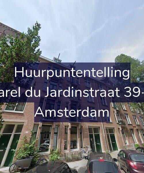 Foto gevel Huurpuntentelling voor Karel du Jardinstraat 39-3, Amsterdam