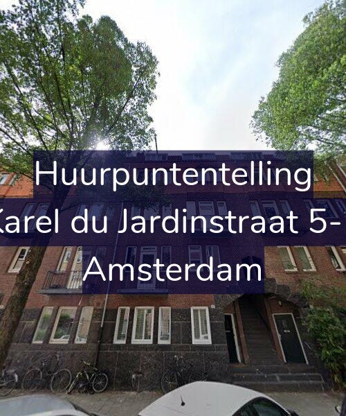 Foto gevel Huurpuntentelling voor Karel du Jardinstraat 5-2, Amsterdam
