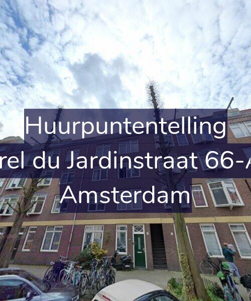 Foto gevel Huurpuntentelling voor Karel du Jardinstraat 66-AH, Amsterdam