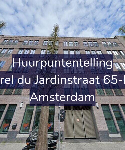 Foto gevel Huurpuntentelling voor Karel du Jardinstraat 65-B2, Amsterdam