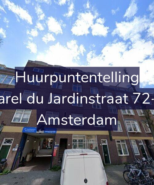 Foto gevel Huurpuntentelling voor Karel du Jardinstraat 72-3, Amsterdam