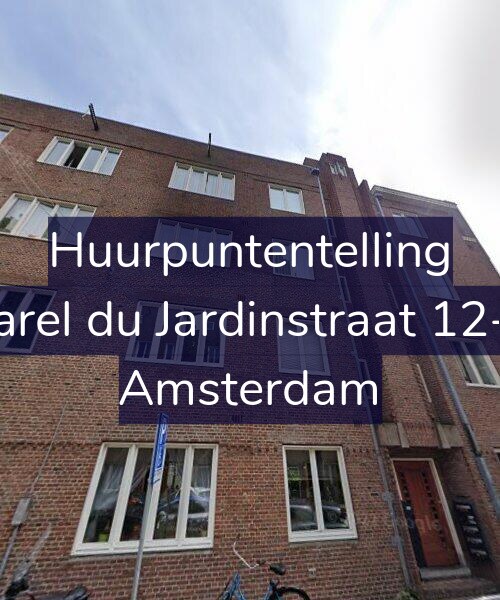 Foto gevel Huurpuntentelling voor Karel du Jardinstraat 12-3, Amsterdam