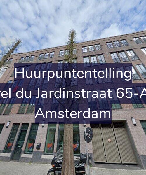 Foto gevel Huurpuntentelling voor Karel du Jardinstraat 65-A13, Amsterdam