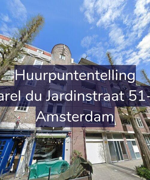 Foto gevel Huurpuntentelling voor Karel du Jardinstraat 51-R, Amsterdam