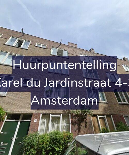 Foto gevel Huurpuntentelling voor Karel du Jardinstraat 4-3, Amsterdam