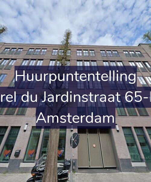 Foto gevel Huurpuntentelling voor Karel du Jardinstraat 65-B1, Amsterdam