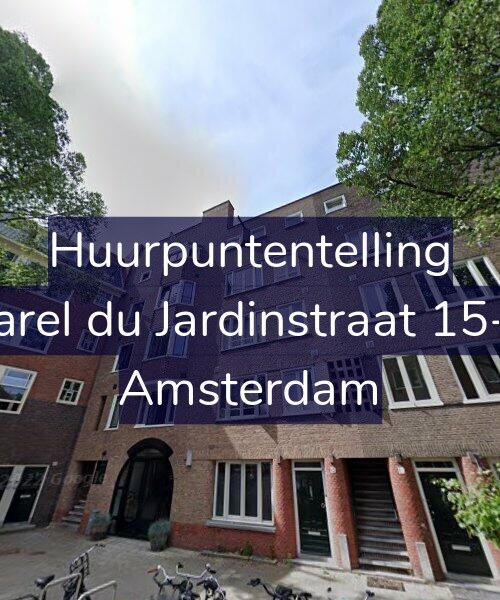 Foto gevel Huurpuntentelling voor Karel du Jardinstraat 15-2, Amsterdam