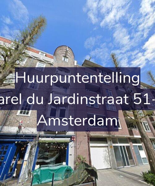 Foto gevel Huurpuntentelling voor Karel du Jardinstraat 51-P, Amsterdam
