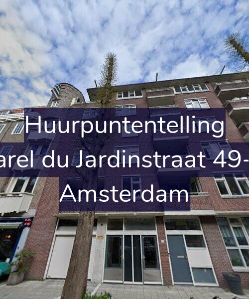 Foto gevel Huurpuntentelling voor Karel du Jardinstraat 49-G, Amsterdam