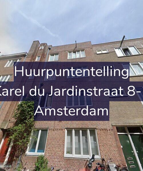 Foto gevel Huurpuntentelling voor Karel du Jardinstraat 8-2, Amsterdam