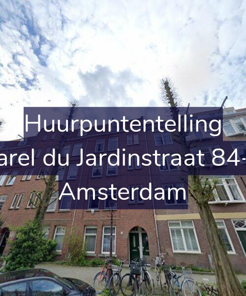 Foto gevel Huurpuntentelling voor Karel du Jardinstraat 84-1, Amsterdam