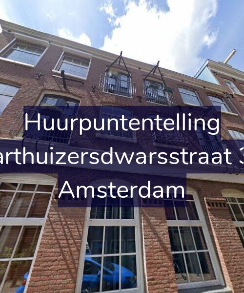 Foto gevel Huurpuntentelling voor Karthuizersdwarsstraat 30, Amsterdam