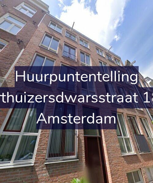 Foto gevel Huurpuntentelling voor Karthuizersdwarsstraat 18-F, Amsterdam