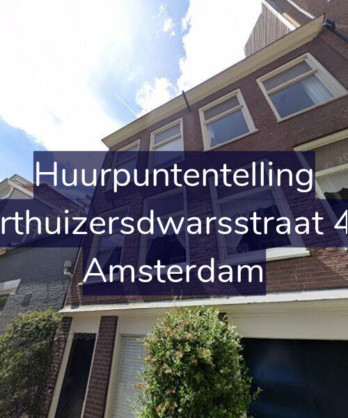 Foto gevel Huurpuntentelling voor Karthuizersdwarsstraat 4-1, Amsterdam