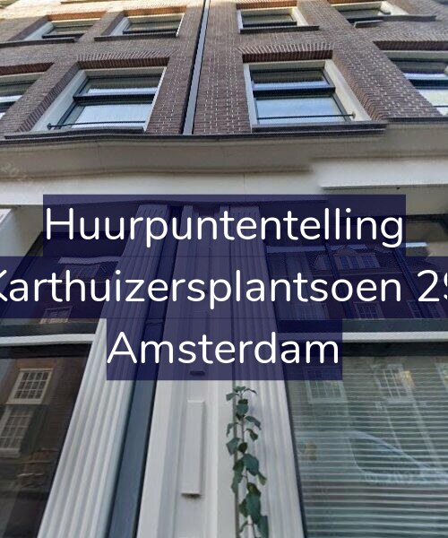 Foto gevel Huurpuntentelling voor Karthuizersplantsoen 29, Amsterdam