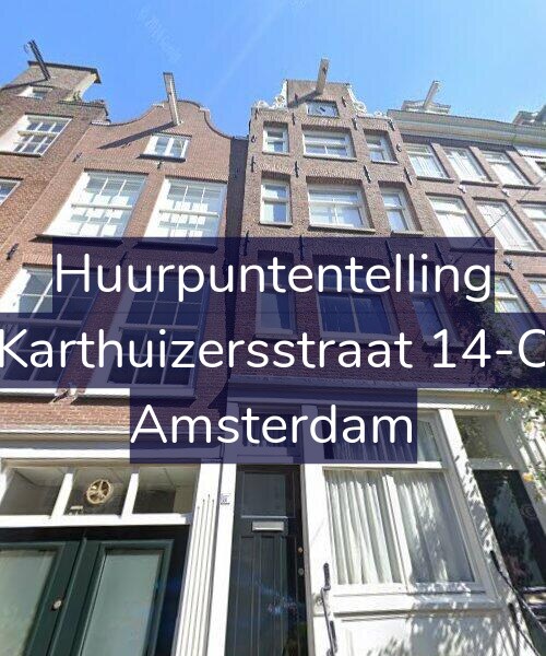 Foto gevel Huurpuntentelling voor Karthuizersstraat 14-C, Amsterdam