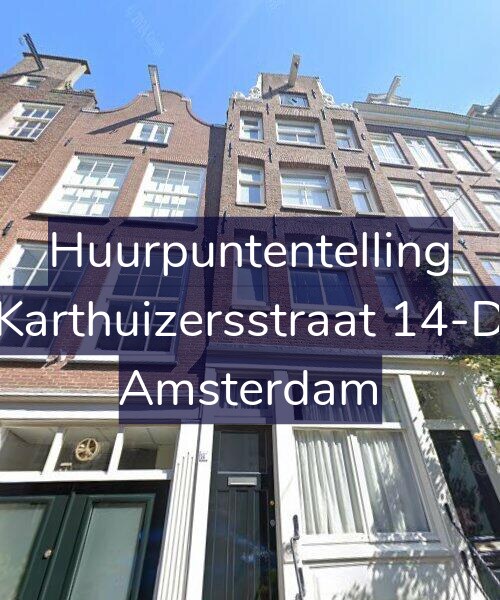 Foto gevel Huurpuntentelling voor Karthuizersstraat 14-D, Amsterdam