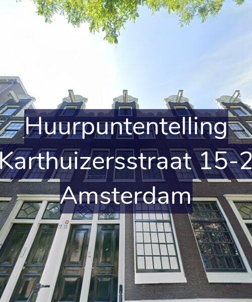 Foto gevel Huurpuntentelling voor Karthuizersstraat 15-2, Amsterdam