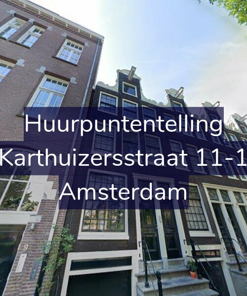 Foto gevel Huurpuntentelling voor Karthuizersstraat 11-1, Amsterdam
