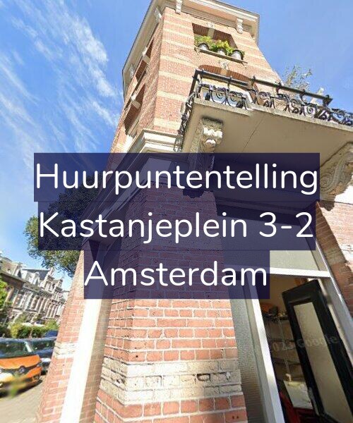 Foto gevel Huurpuntentelling voor Kastanjeplein 3-2, Amsterdam