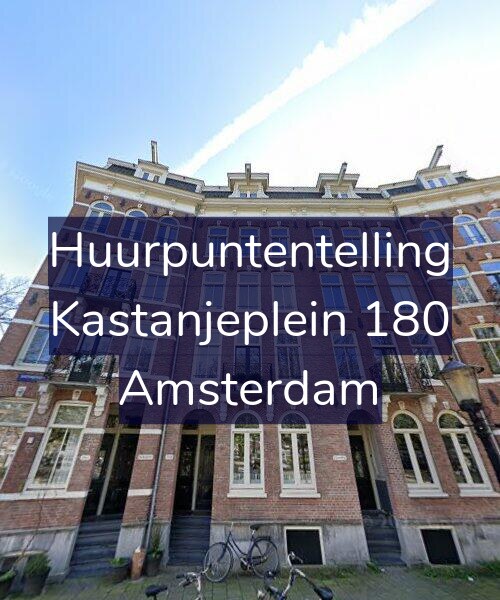 Foto gevel Huurpuntentelling voor Kastanjeplein 180, Amsterdam