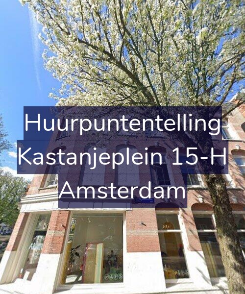 Foto gevel Huurpuntentelling voor Kastanjeplein 15-H, Amsterdam