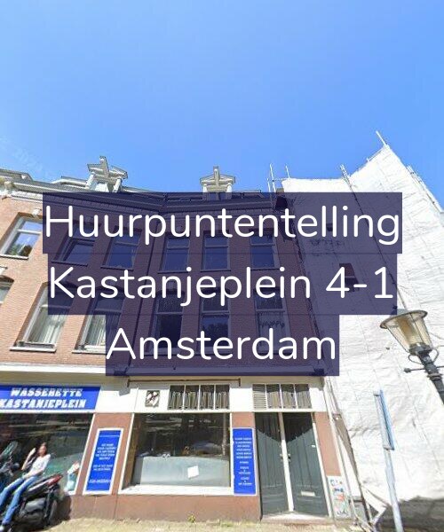 Foto gevel Huurpuntentelling voor Kastanjeplein 4-1, Amsterdam