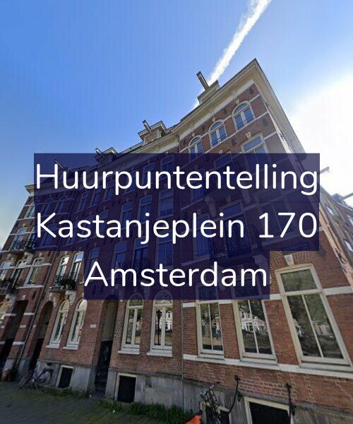 Foto gevel Huurpuntentelling voor Kastanjeplein 170, Amsterdam