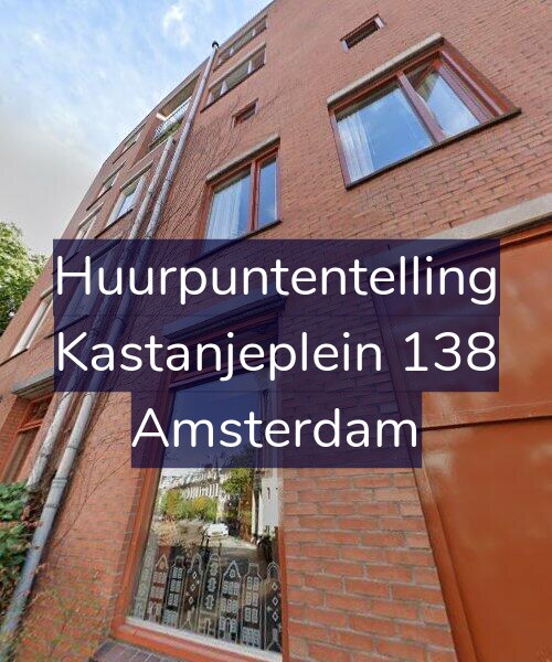 Foto gevel Huurpuntentelling voor Kastanjeplein 138, Amsterdam