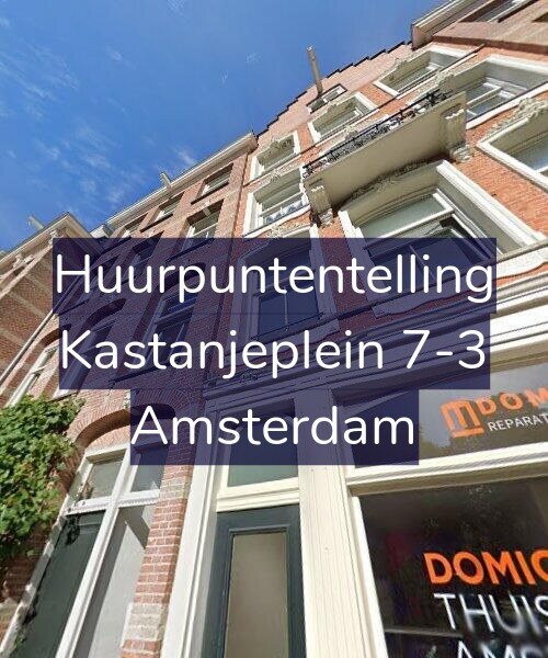 Foto gevel Huurpuntentelling voor Kastanjeplein 7-3, Amsterdam