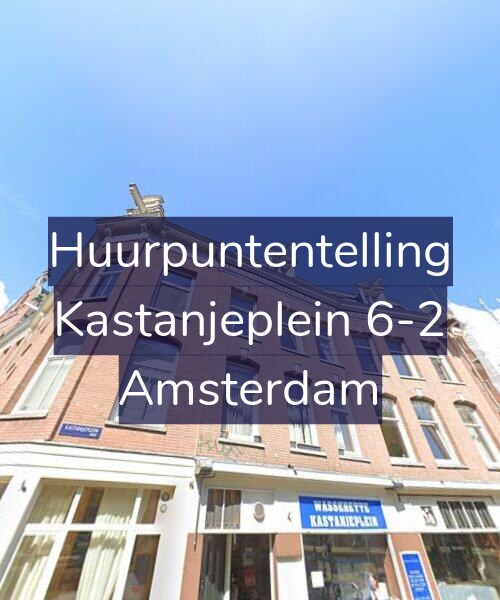 Foto gevel Huurpuntentelling voor Kastanjeplein 6-2, Amsterdam