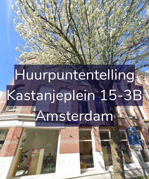 Foto gevel Huurpuntentelling voor Kastanjeplein 15-3B, Amsterdam