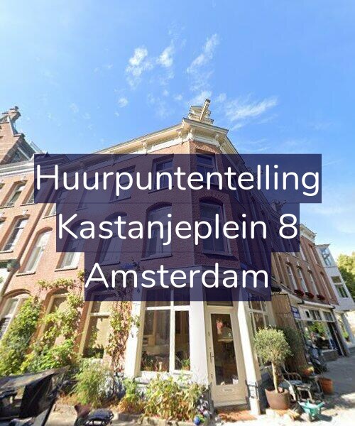 Foto gevel Huurpuntentelling voor Kastanjeplein 8, Amsterdam