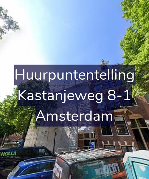 Foto gevel Huurpuntentelling voor Kastanjeweg 8-1, Amsterdam