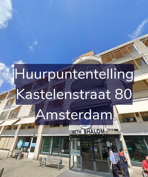 Foto gevel Huurpuntentelling voor Kastelenstraat 80, Amsterdam