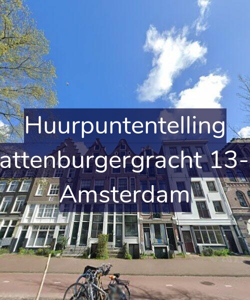 Foto gevel Huurpuntentelling voor Kattenburgergracht 13-C, Amsterdam
