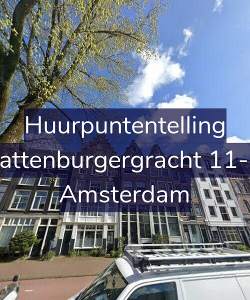 Foto gevel Huurpuntentelling voor Kattenburgergracht 11-D, Amsterdam
