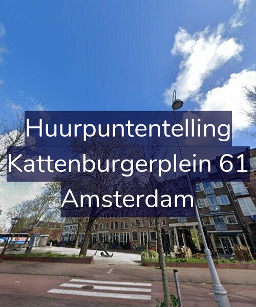 Foto gevel Huurpuntentelling voor Kattenburgerplein 61, Amsterdam