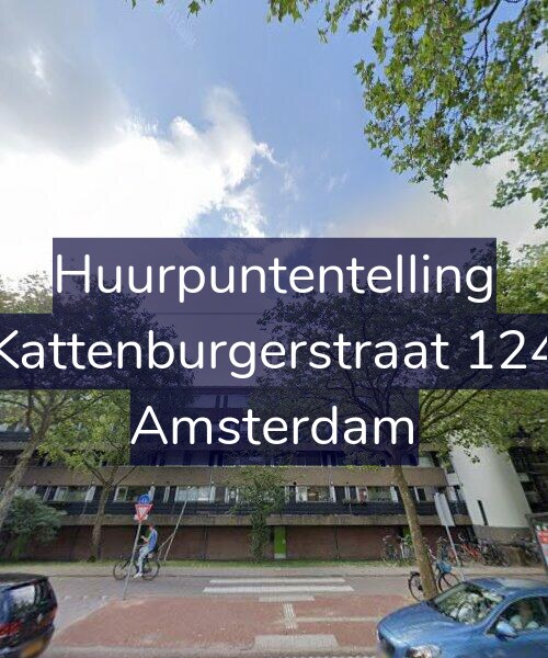 Foto gevel Huurpuntentelling voor Kattenburgerstraat 124, Amsterdam